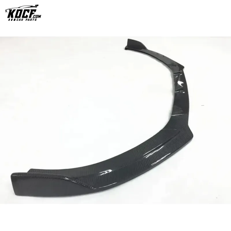 2013-2019 R&CF RS3 style Carbon Fiber Front Bumper Lip Splitter Spoiler For Audi A3 S-line S3