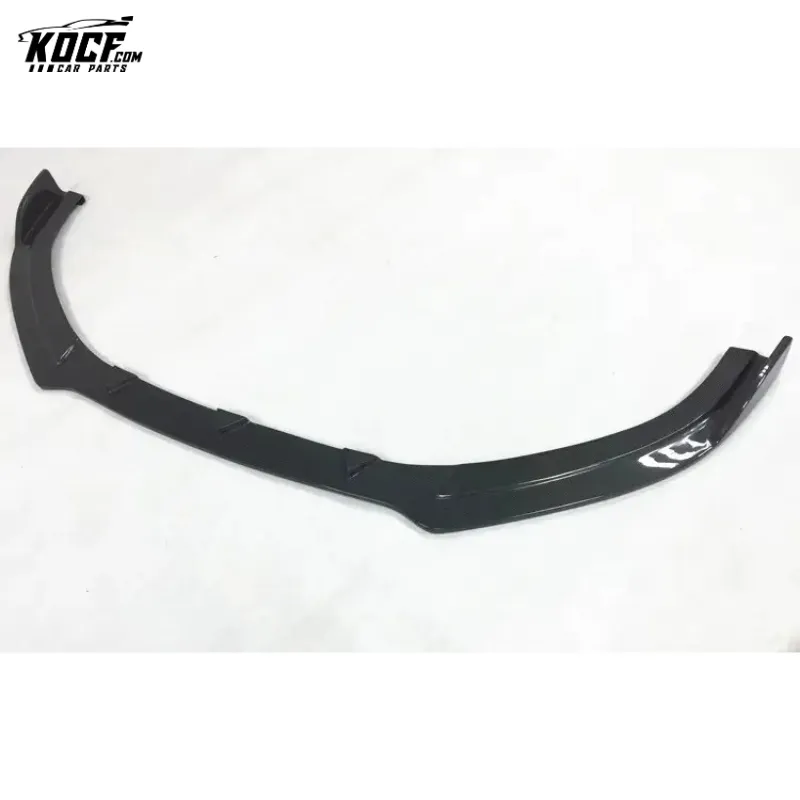 2013-2019 R&CF RS3 style Carbon Fiber Front Bumper Lip Splitter Spoiler For Audi A3 S-line S3