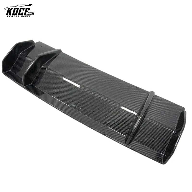 2015-2019 Carbon Fiber Rear Bumper Lip Diffuser Lip For Dodge Challenger Hellcat
