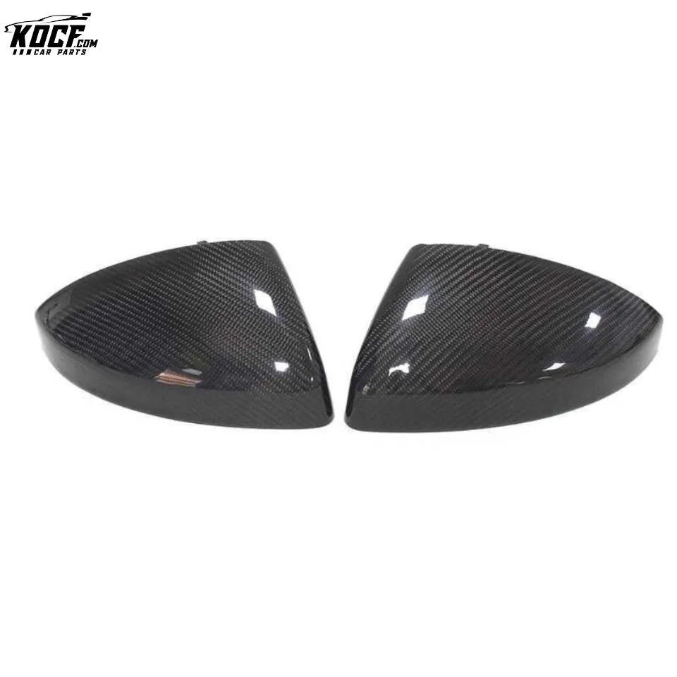 2015  R8 Mirror cover Replacement Carbon Fiber Mirror Cover housing Case For Audi R8