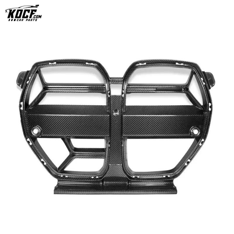 2021 CSL Style Carbon Fiber Front Bumper Grille For BMW G80 M3 G82 M4