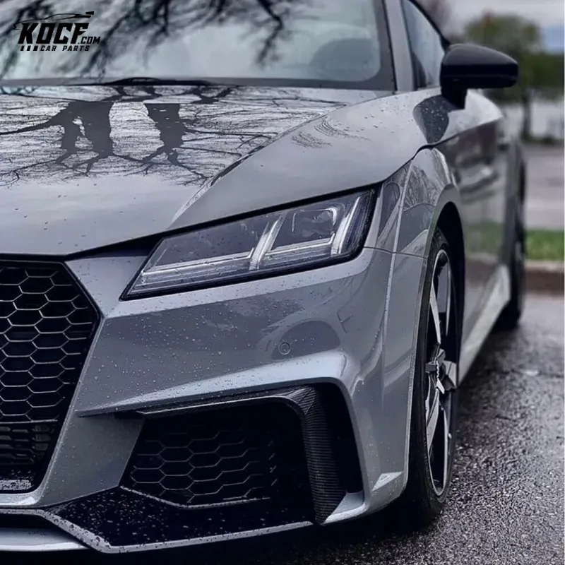 2021  G80 M3 ST-Style Carbon Fiber Front Bumper Grille Bumper Cover Nose Trim For BMW G80 M3 G82 M4 coupe sedan