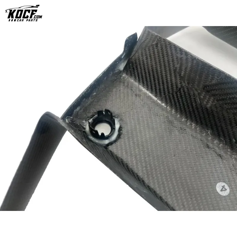 2021  G80 M3 ST-Style Carbon Fiber Front Bumper Grille Bumper Cover Nose Trim For BMW G80 M3 G82 M4 coupe sedan