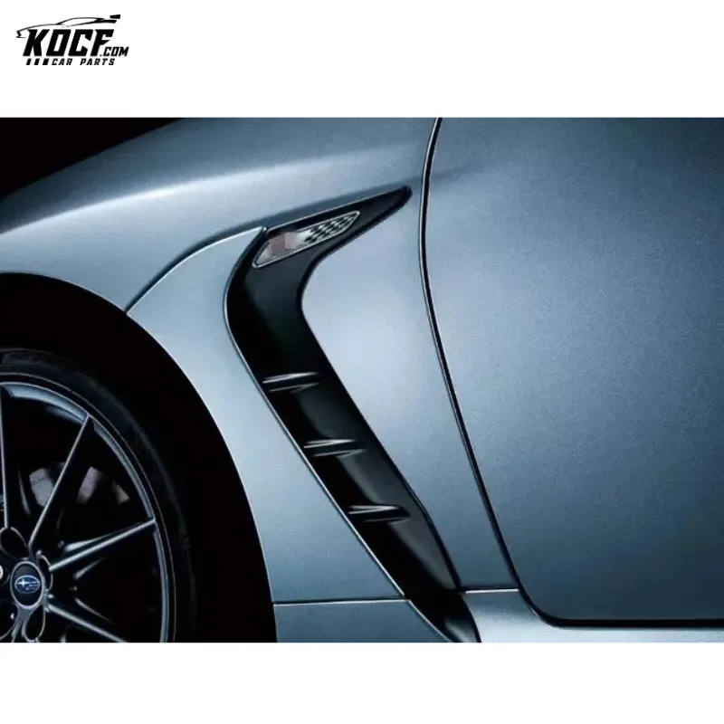 2022 BRZ Sti-P Style Carbon Fiber Front Fender Garnish Vent Trim For Subaru BRZ ZD8 Toyota GR86