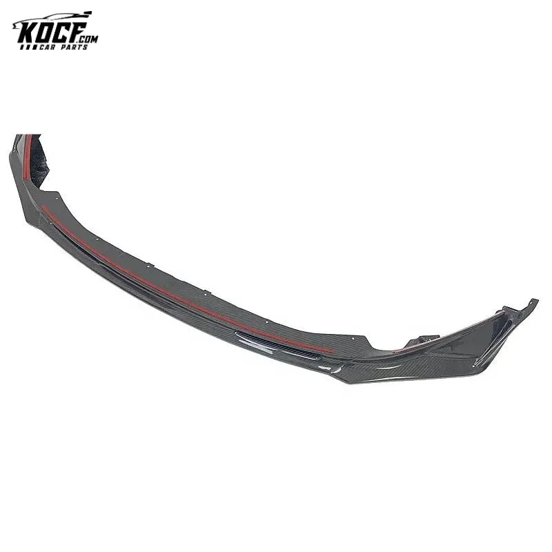 2022 Factory Customization G80 M3 VOR style Carbon Fiber Front Bumper Lip Spoiler Splitter Fit For BMW G80 M3 G82 G83 M4