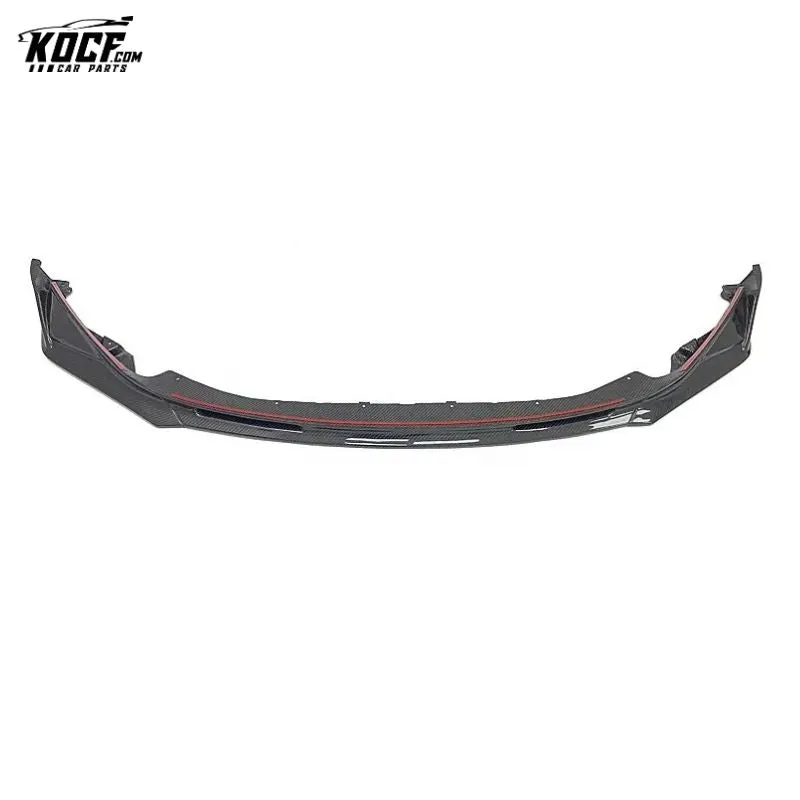 2022 Factory Customization G80 M3 VOR style Carbon Fiber Front Bumper Lip Spoiler Splitter Fit For BMW G80 M3 G82 G83 M4