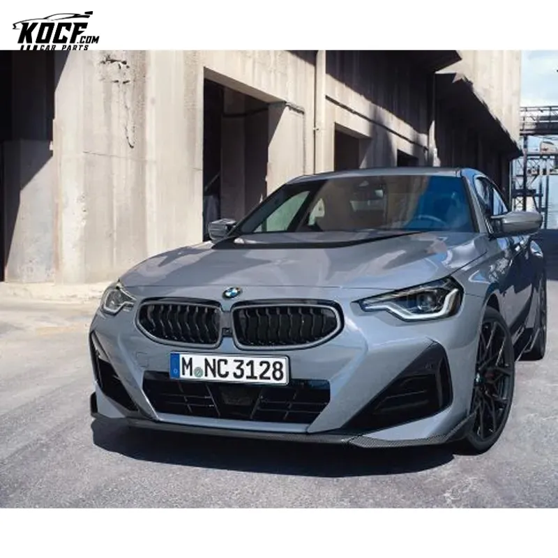 2022 G42 M235i M240i Carbon Fiber Front Splitter Lip Spoiler For BMW G42