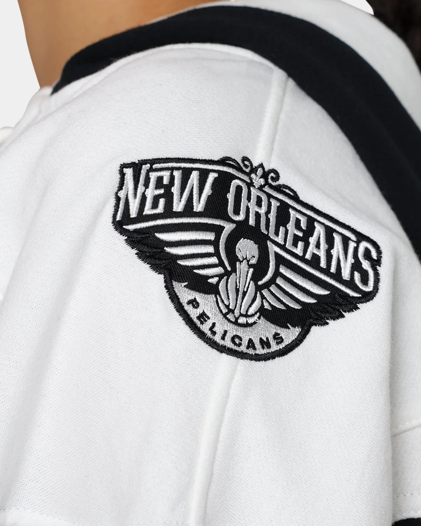 47 Brand New Orleans Pelicans Superior Lacer Hoodie Jet Black