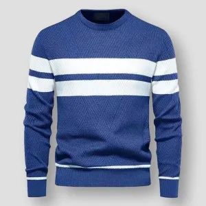 Absalom | Men's Sweater with Stripes