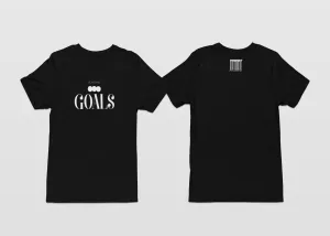 Achieving Goals T-Shirt Unisex Vintage Custom Quote Menswear Top Tshirt Streetwear Crewneck Round Neck Casual Shortsleeve