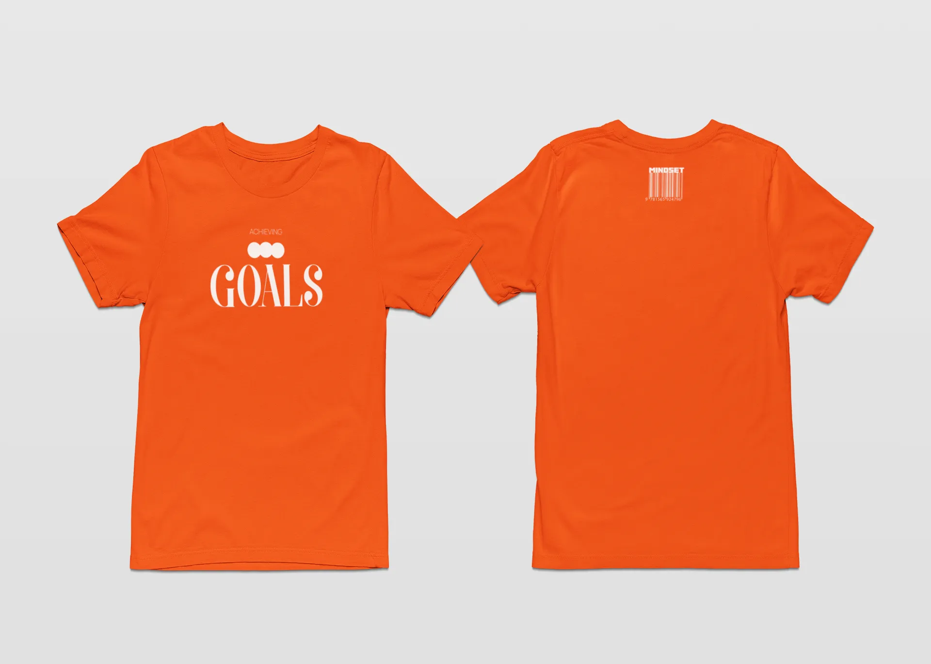Achieving Goals T-Shirt Unisex Vintage Custom Quote Menswear Top Tshirt Streetwear Crewneck Round Neck Casual Shortsleeve