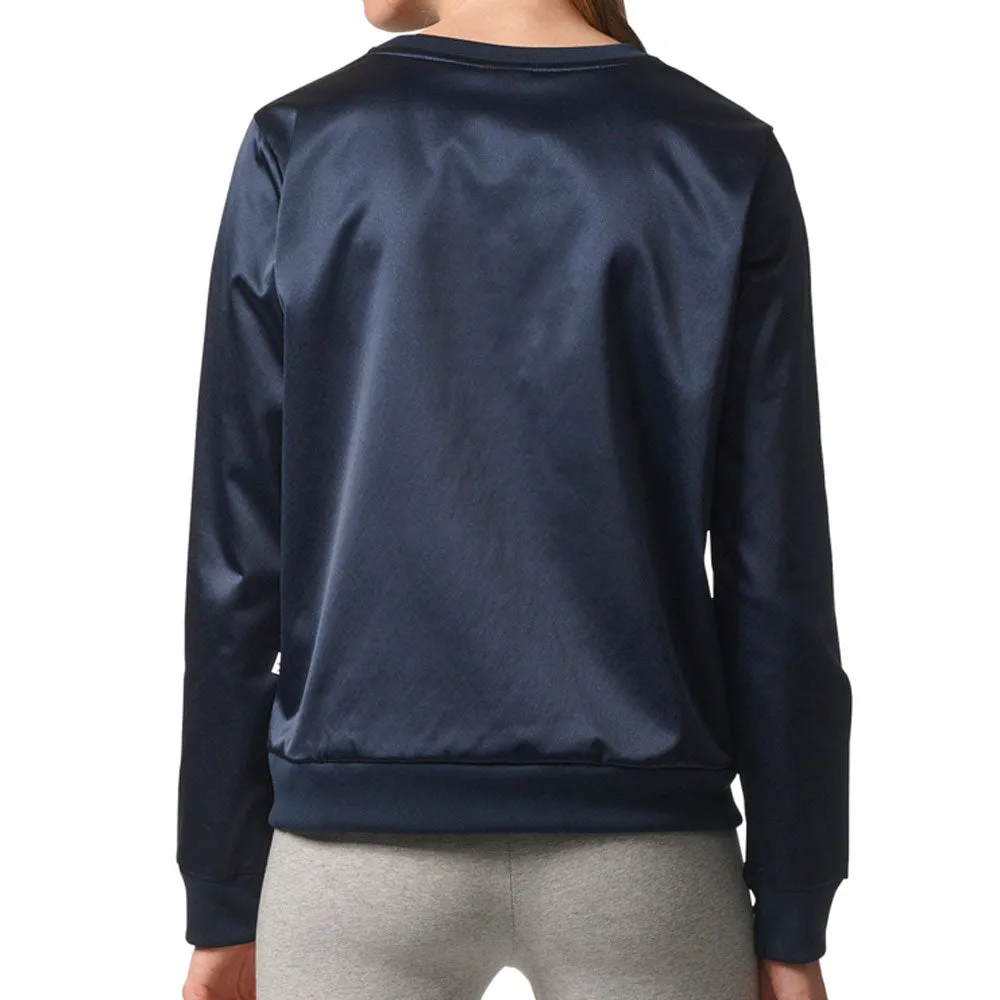 Adidas Originals Trefoil Crew Women's Sweat Shirt Legend Ink/White