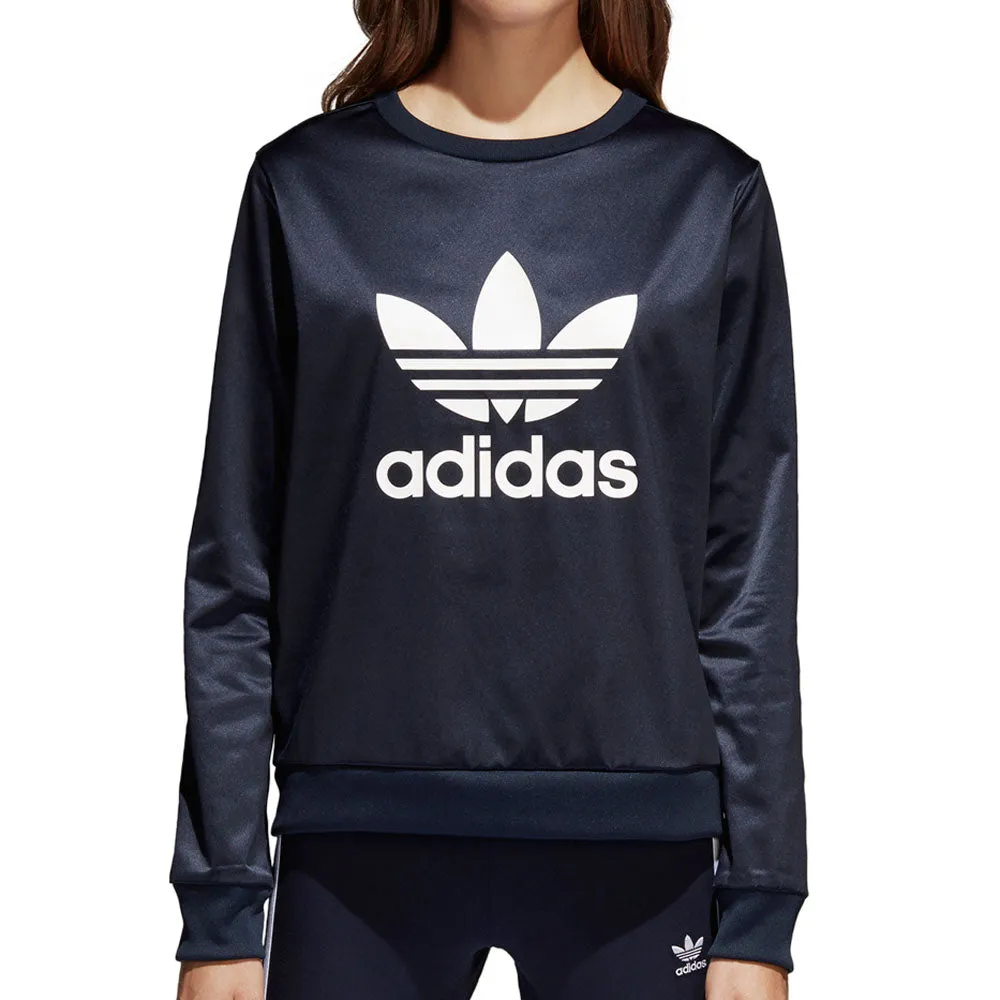 Adidas Originals Trefoil Crew Women's Sweat Shirt Legend Ink/White