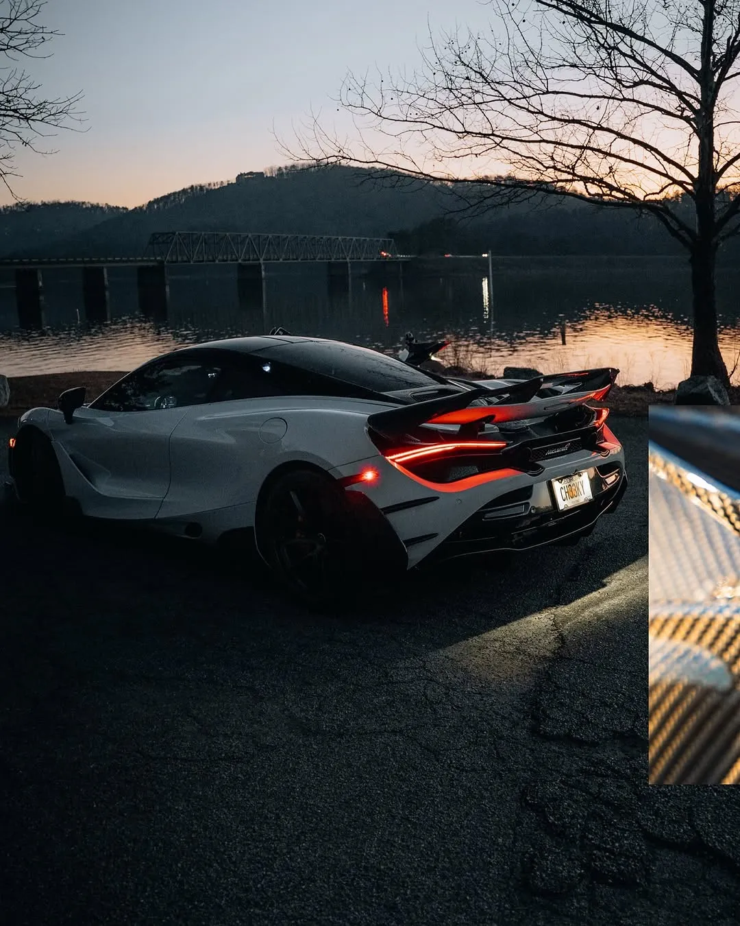 Aero Republic RF Side Skirts for McLaren 720S 2018-2023 Carbon Fiber