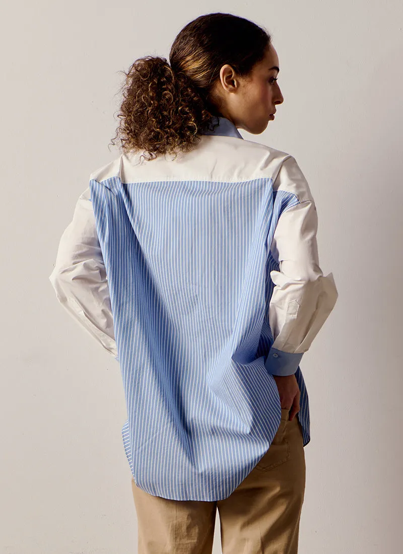 Aprilia Patchwork Stripe Shirt