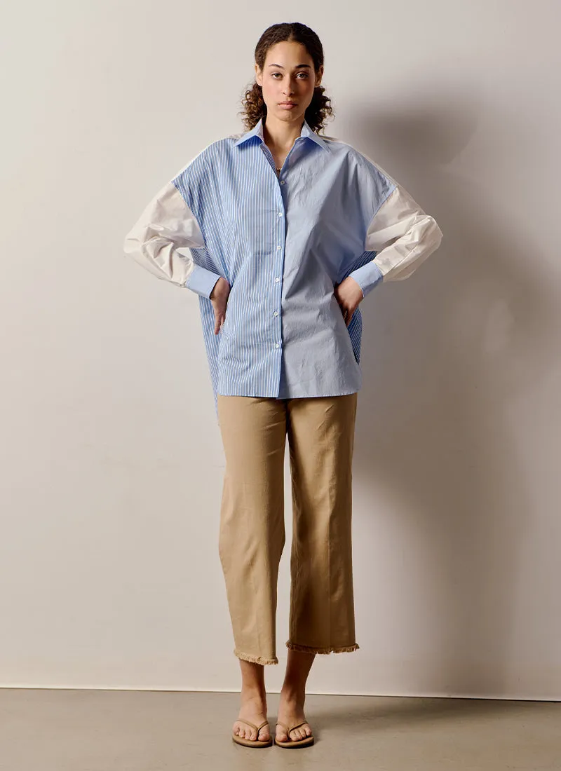 Aprilia Patchwork Stripe Shirt