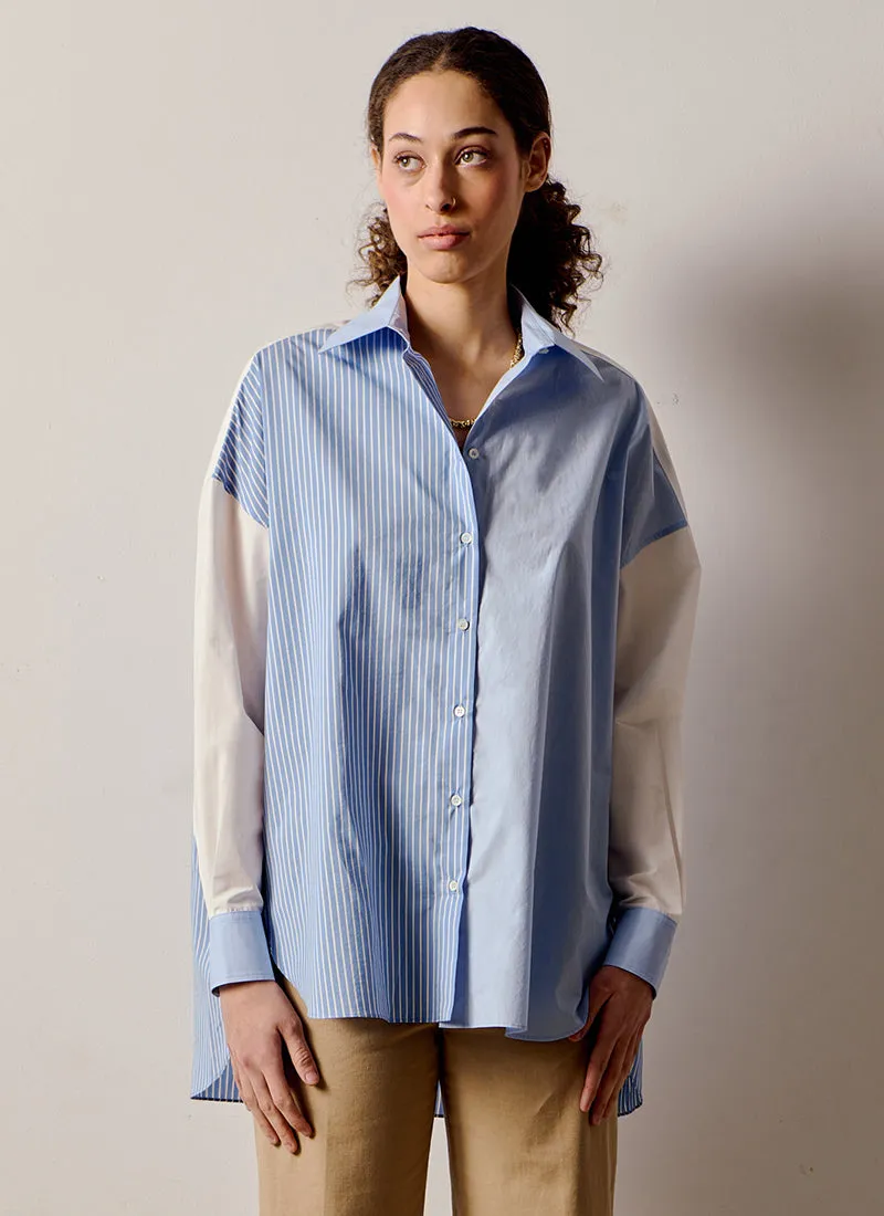 Aprilia Patchwork Stripe Shirt
