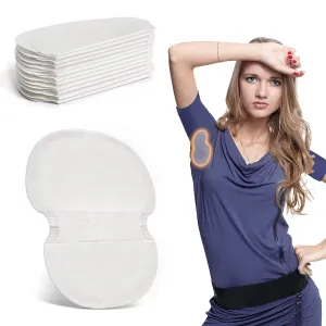Armpit Sweat Pads, XOTUUY Underarm Sweat Pads for Women and Men [100 Packs], Disposable Sweat Pads for Women Armpits, Comfortable Unflavored, Non Visible