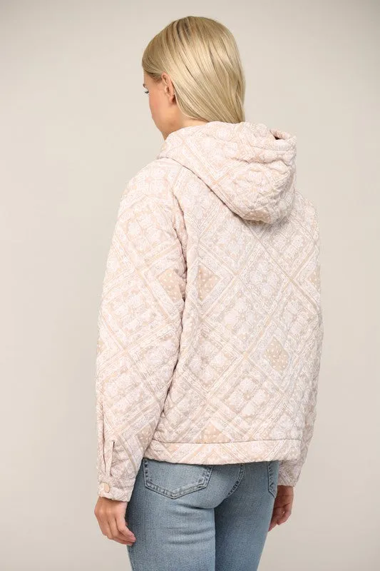 Bandana Pullover Sweatshirt