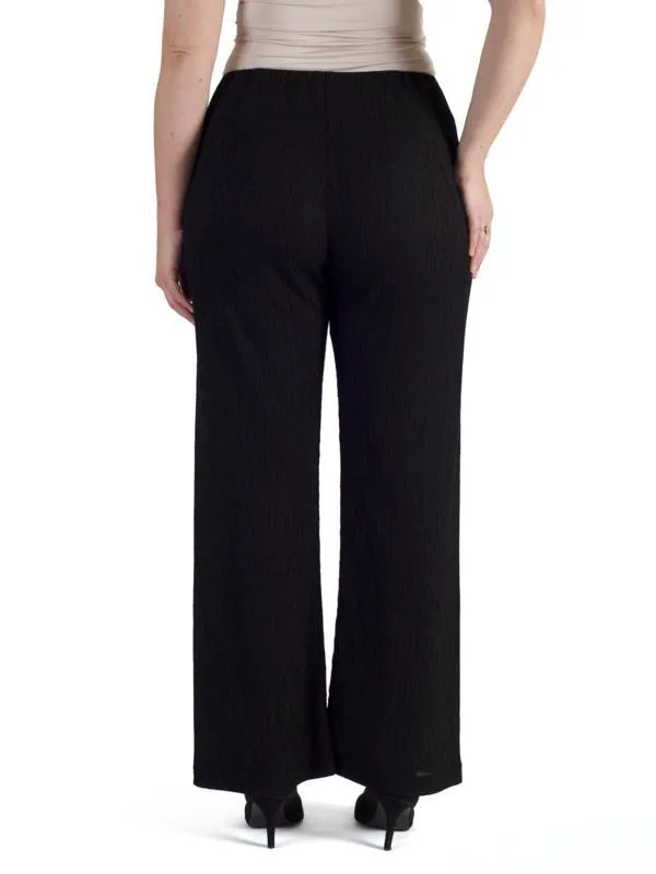 Black Chiffon Trouser
