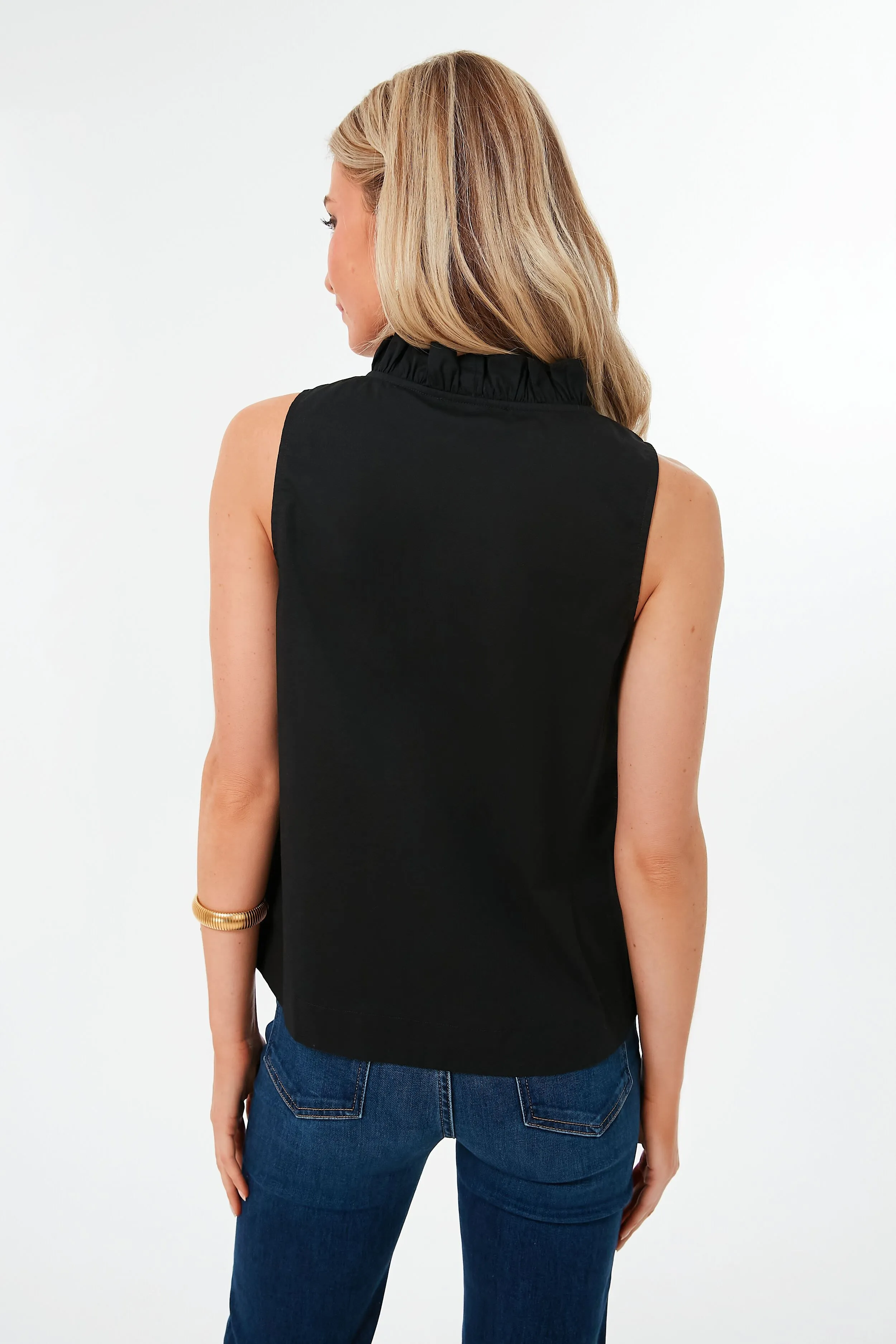 Black Veronica Top