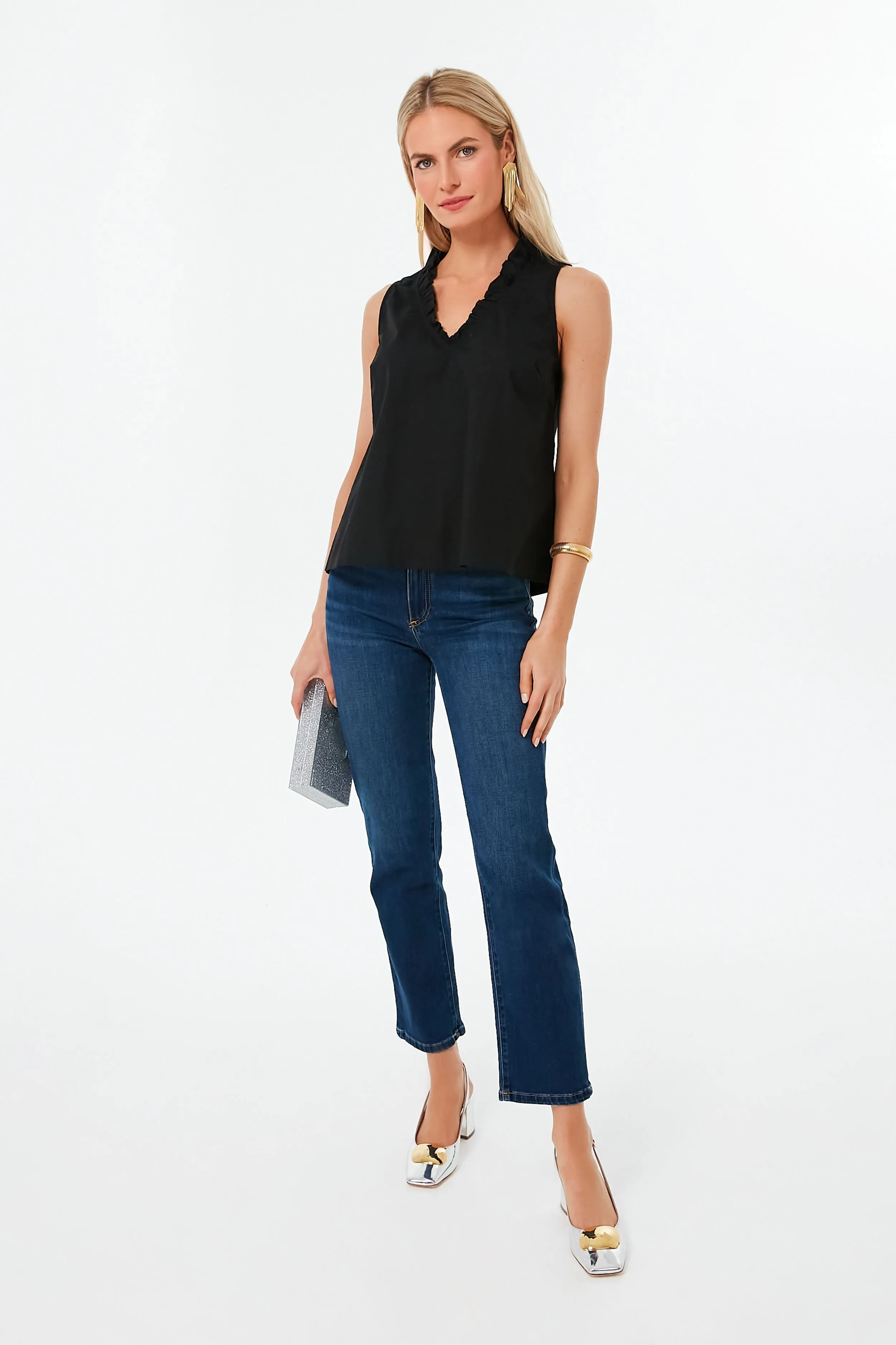 Black Veronica Top