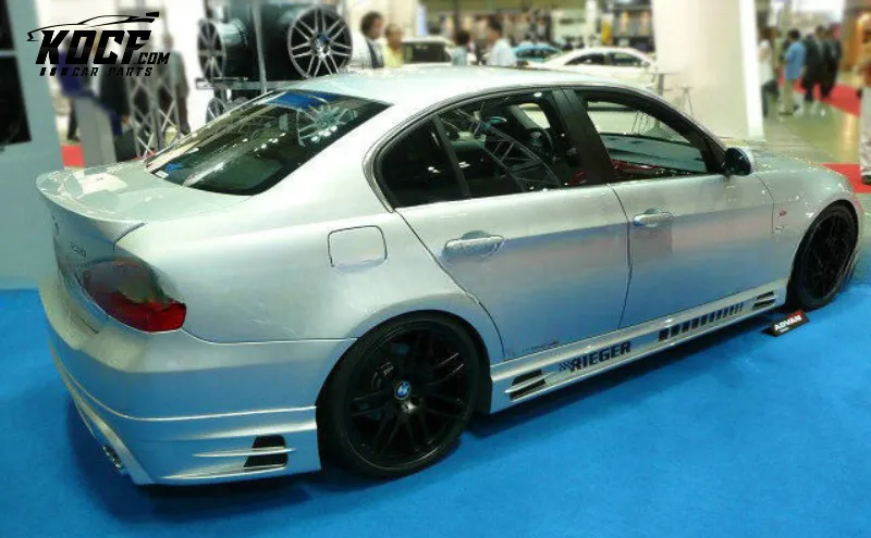 BMW 3 SERIES E30 E36 E46 E90 E91 E92 E93 F30 F31 F34 G20 RG Style Fiberglass Side Skirt