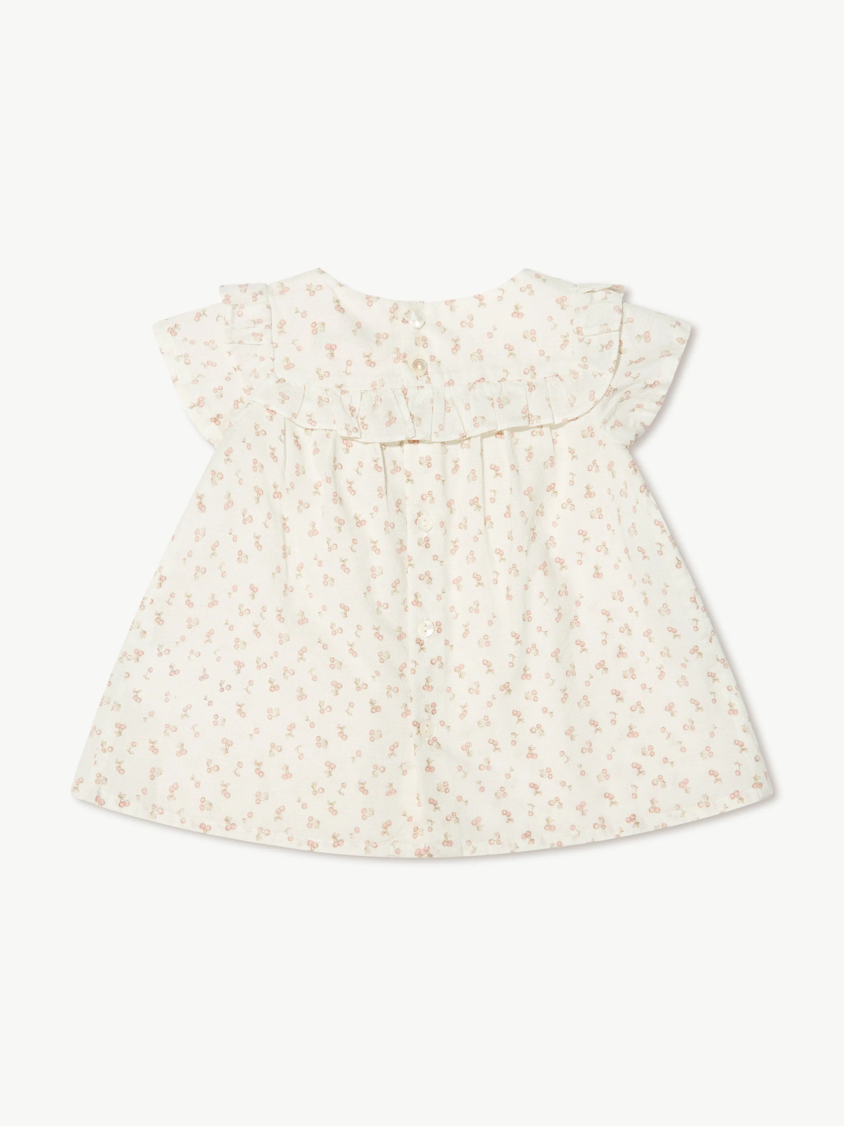 Bonpoint Baby Girls Luni Blouse in White