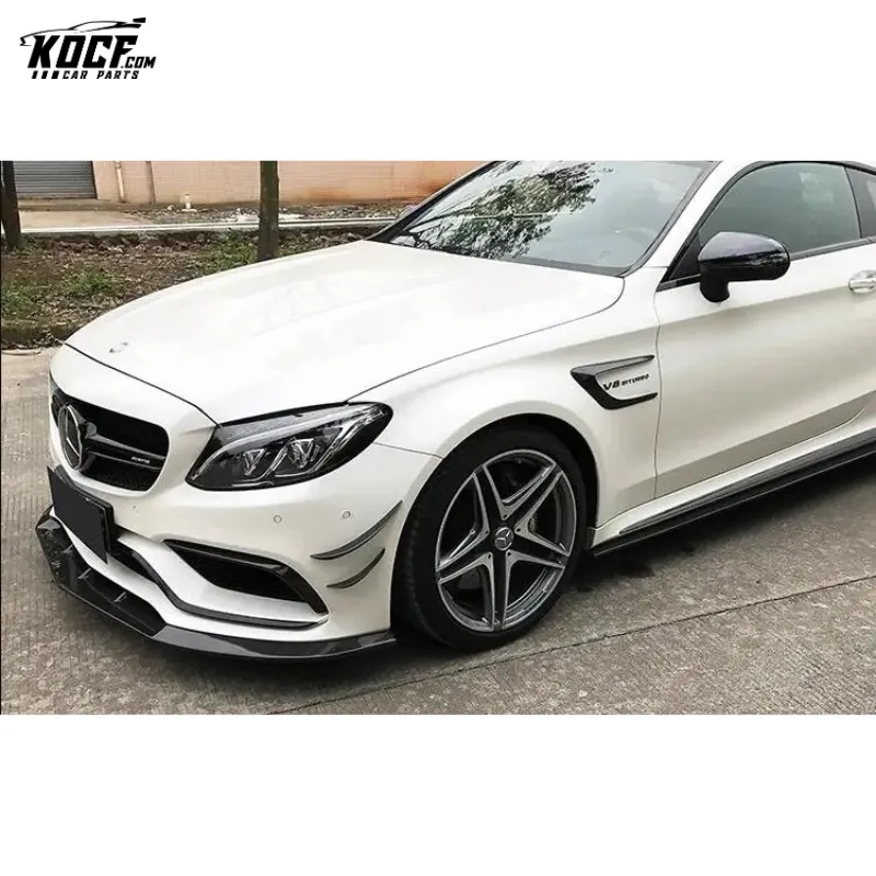 C63 W205 AMG Coupe Carbon Fiber Fender Trim For Mercedes Benz C63 W205 coupe 2 door