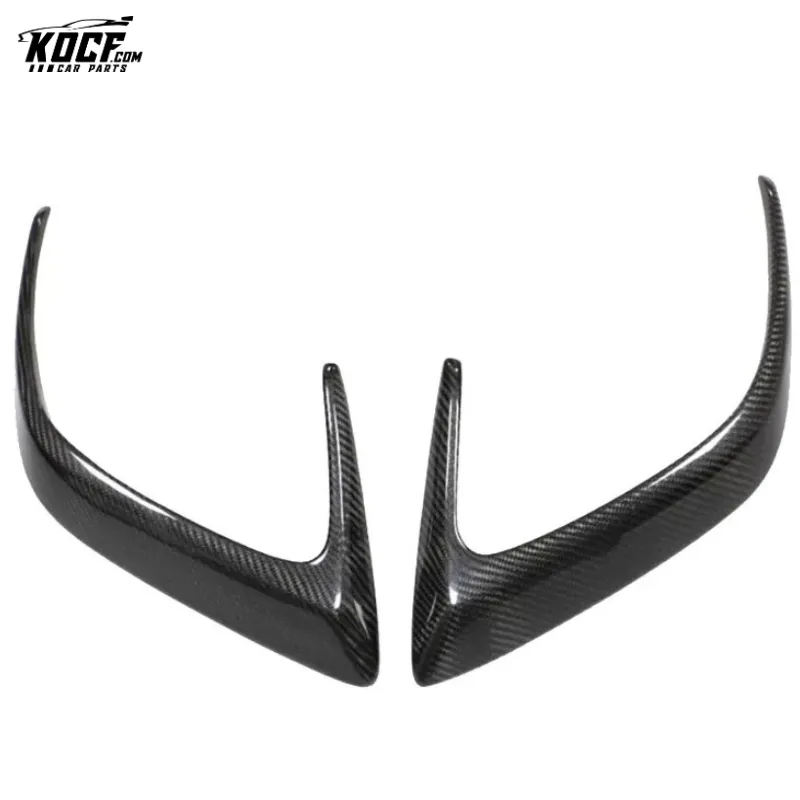 C63 W205 AMG Coupe Sedan Carbon Fiber Rear Bumper Vent Trim For Mercedes Benz C63 W205 coupe 2 door