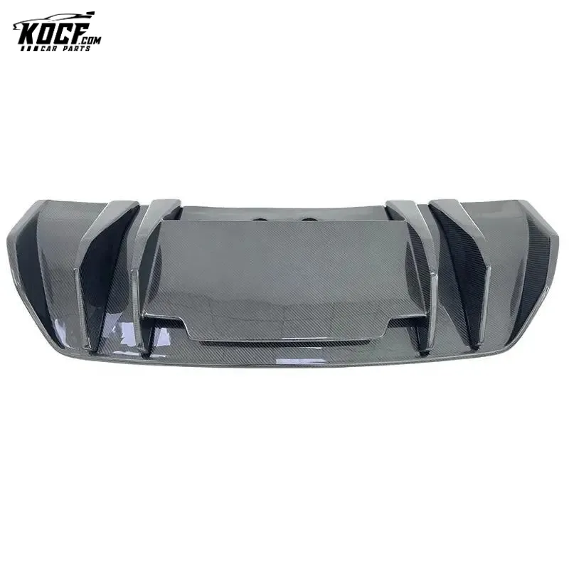 Car Bumper R8 Vor Style Carbon Fiber Rear Bumper Diffuser For Audi R8 V10 2017-2019 Model