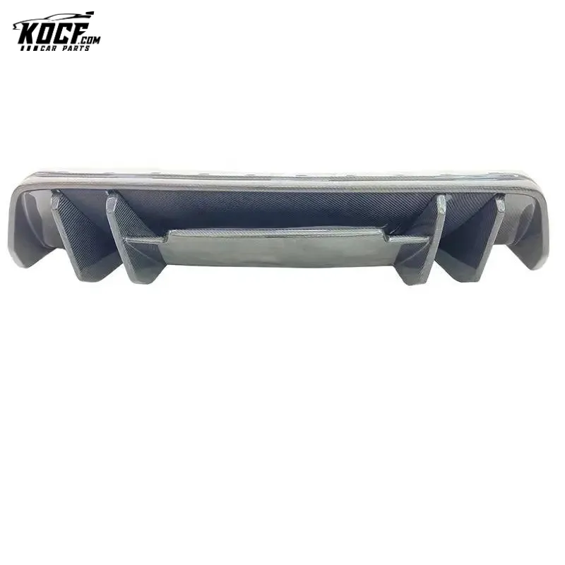 Car Bumper R8 Vor Style Carbon Fiber Rear Bumper Diffuser For Audi R8 V10 2017-2019 Model