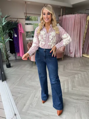 Cara Wide Leg Jean(Reg)