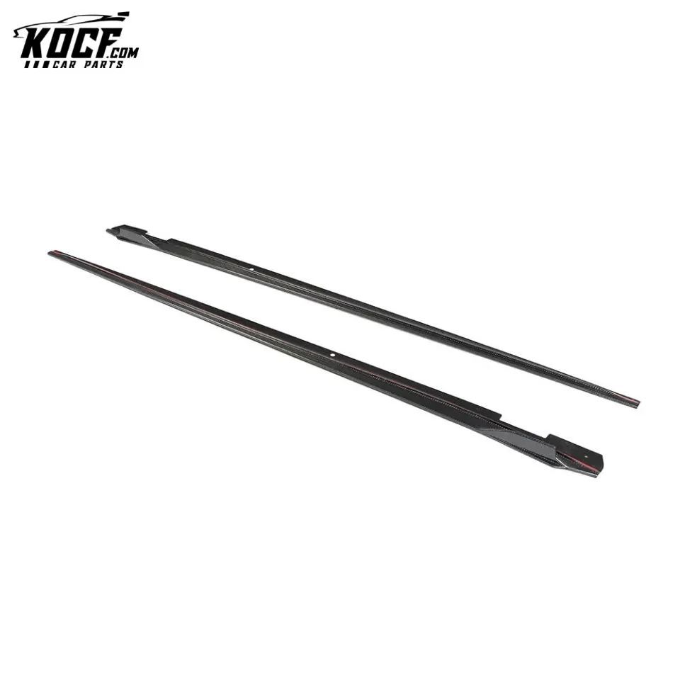 Carbon Fiber Side Skirts Extension for Porsche Panamera 971 4S Hatchback 4-Door 2017-2019
