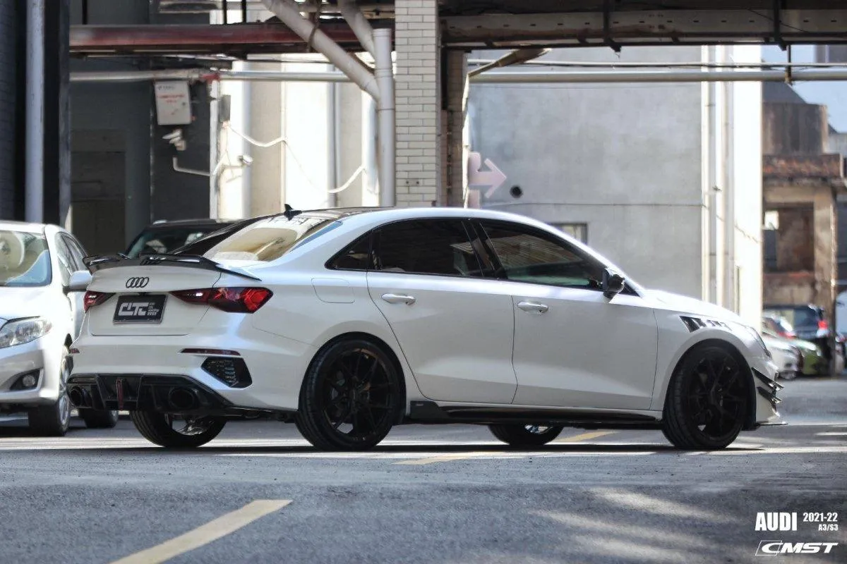 CMST Tuning Side Skirts for Audi S3 A3 8Y 2021-ON Carbon Fiber