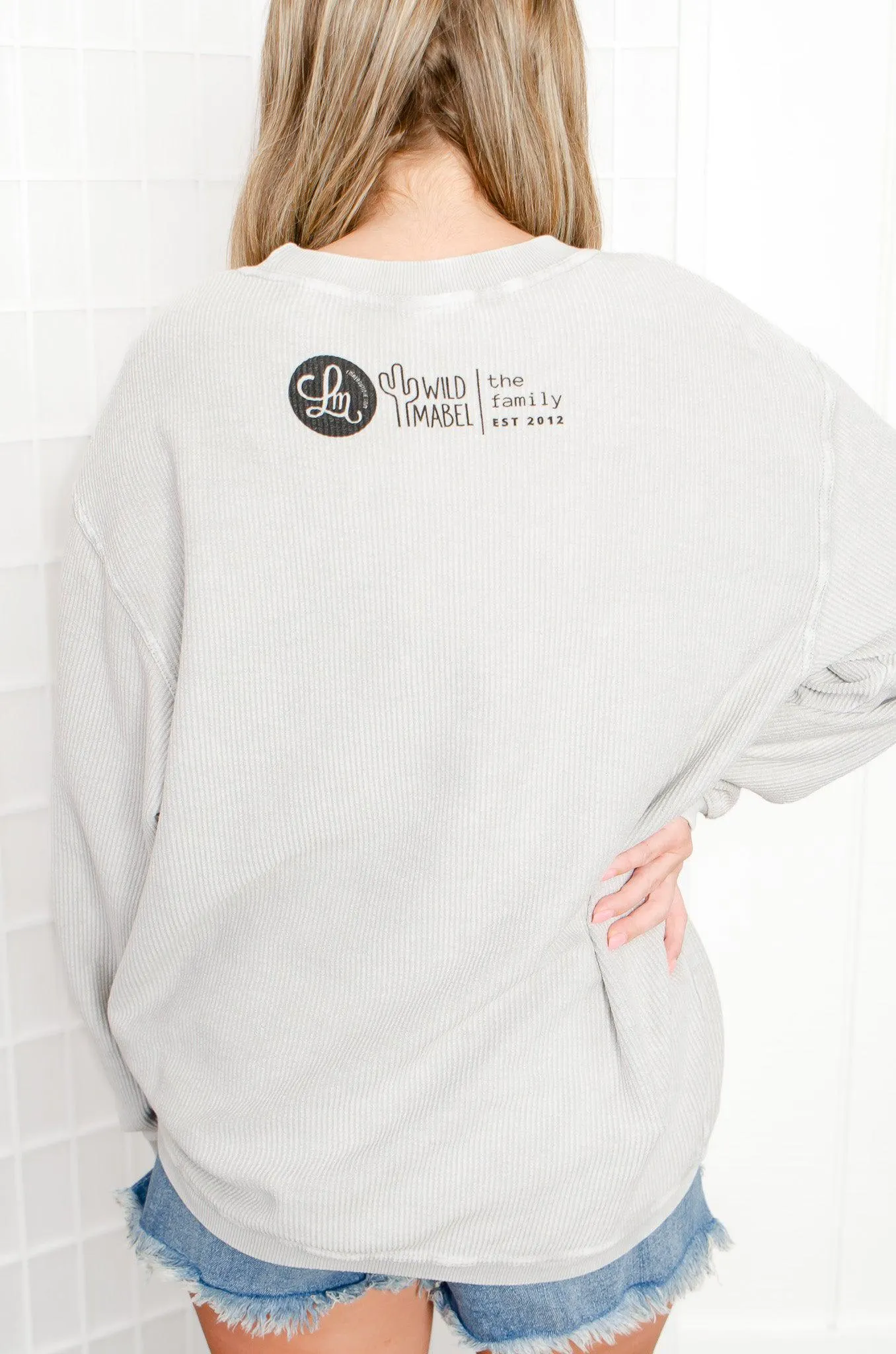 Coastal Carolina Chanticleers Crewneck Corded Sweatshirt