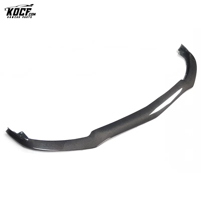 Customization Carbon fiber front bumper Spoiler lip splitter spoiler for Mercedes Benz C63 amg W205 coupe sedan
