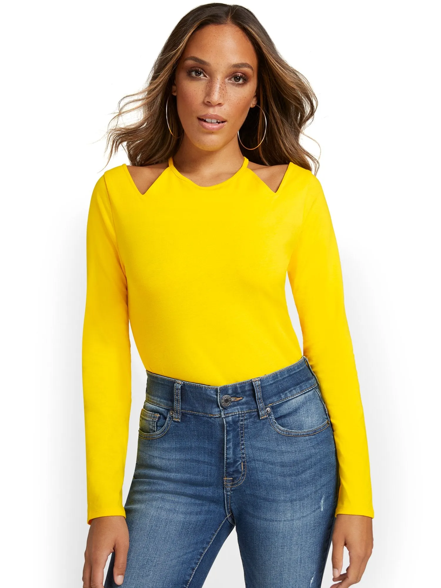 Cut-Out City Tee