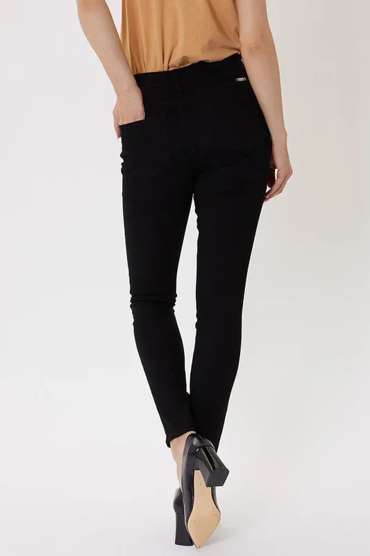 Date Night Black High Rise Skinny Jeans
