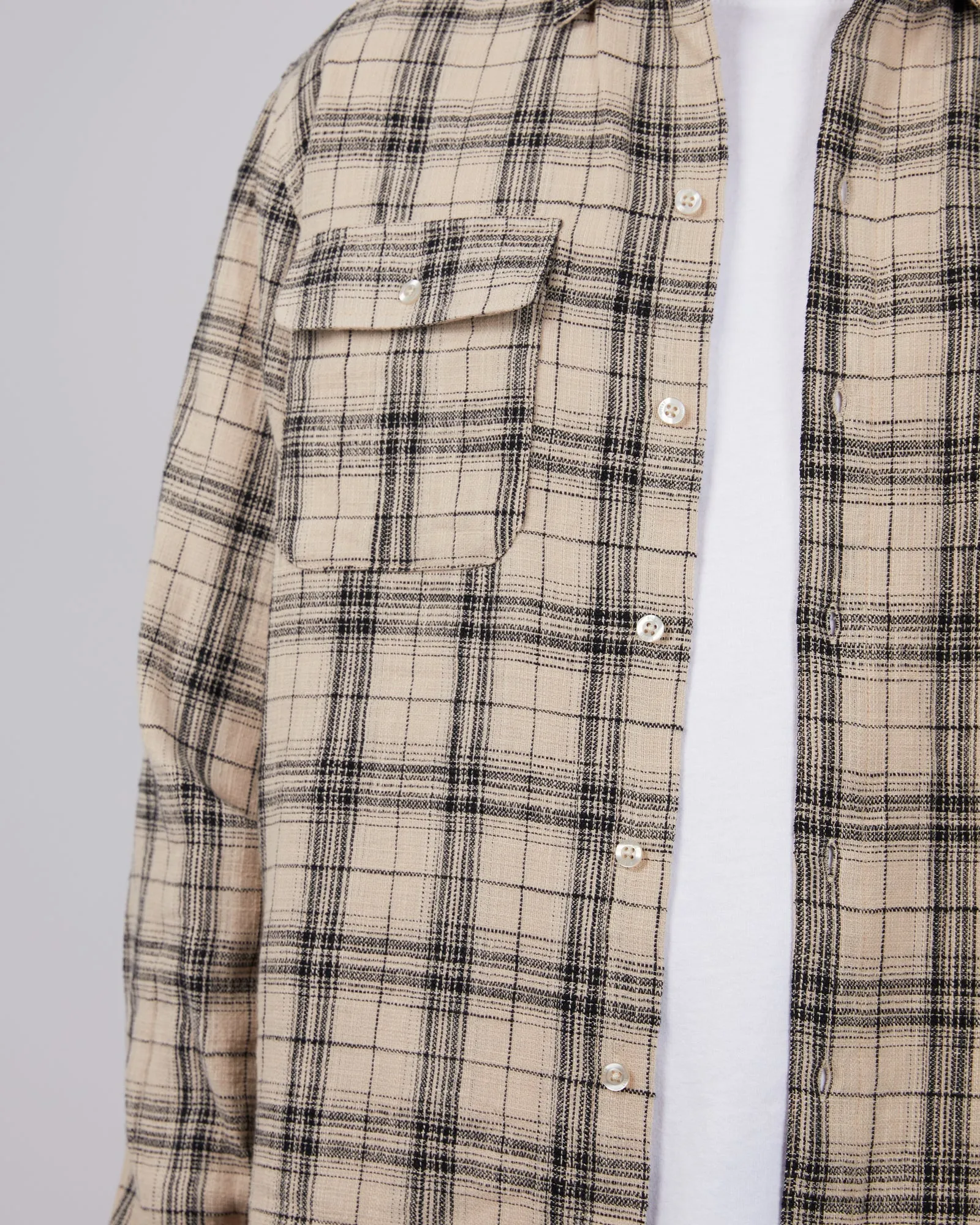 Deck Long Sleeve Check Shirt