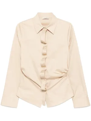 Deconstructed Shirt in Champagne