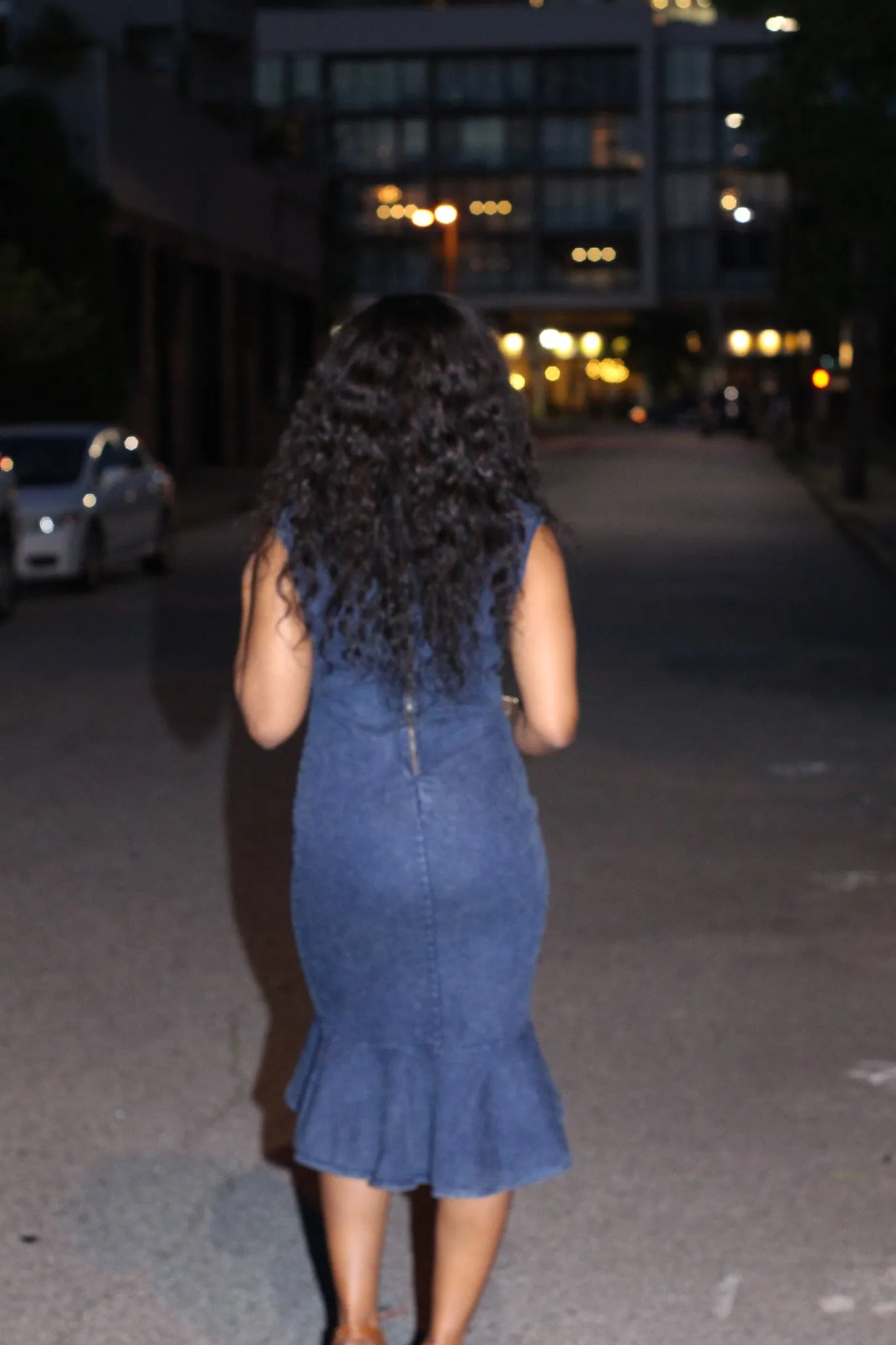 Denim Mermaid Dress