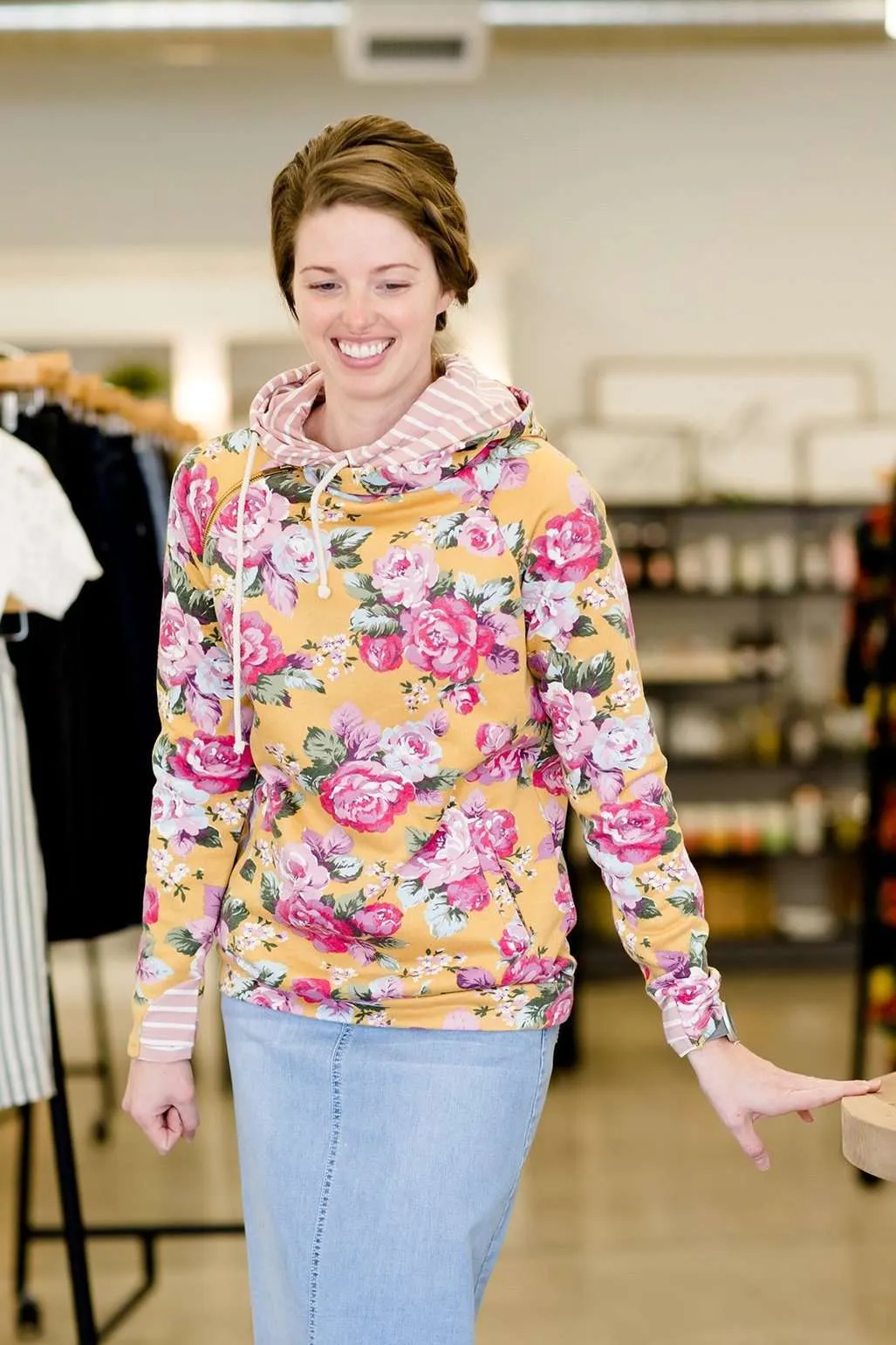 Doublehood™ Blooming Floral Sweatshirt