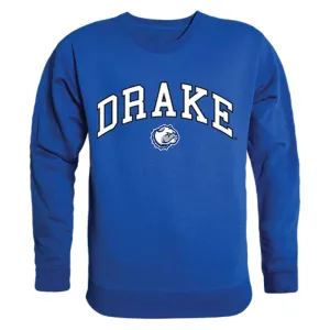 Drake University Campus Crewneck Pullover Sweatshirt Sweater Royal