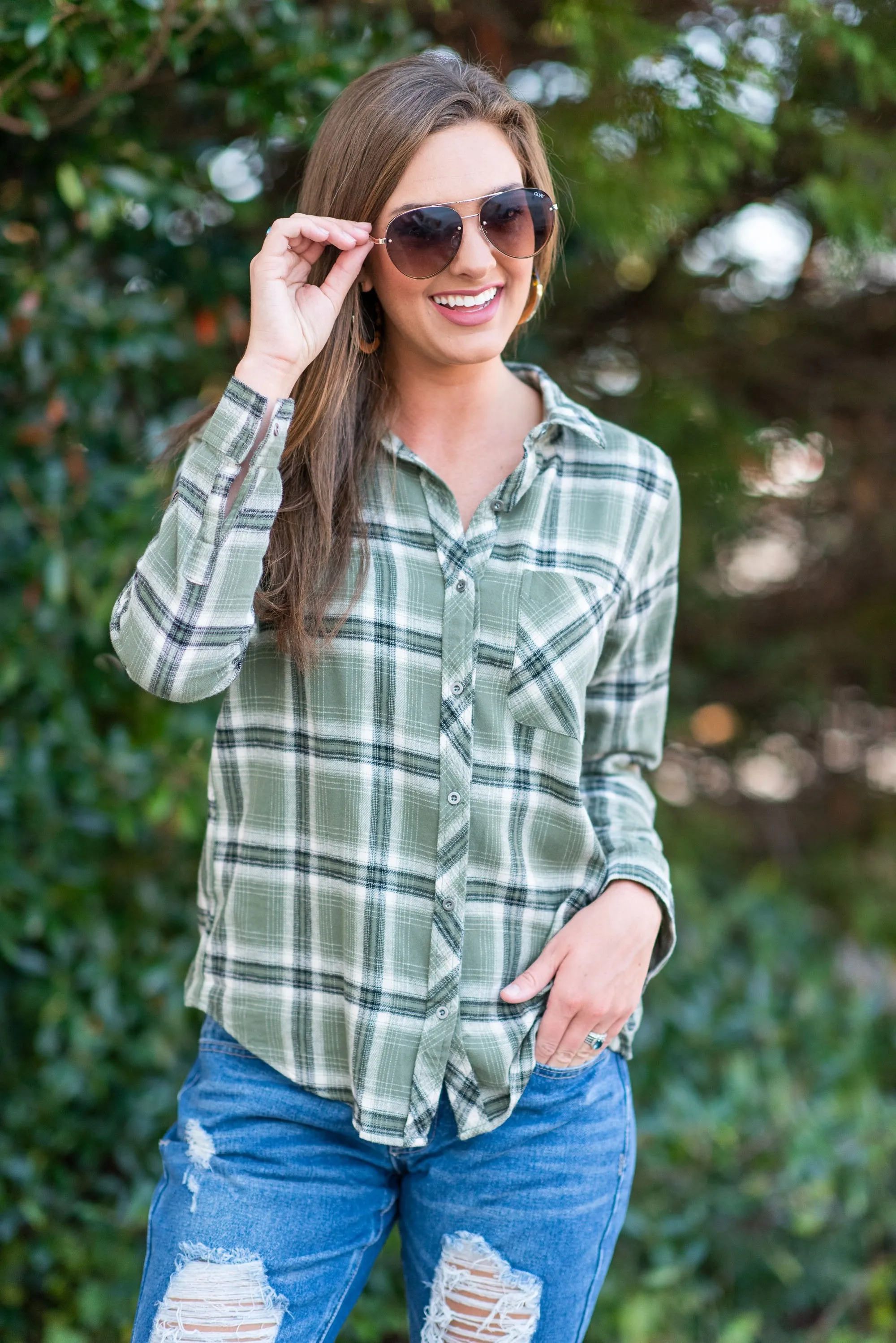 Easy Friendships Top, Olive