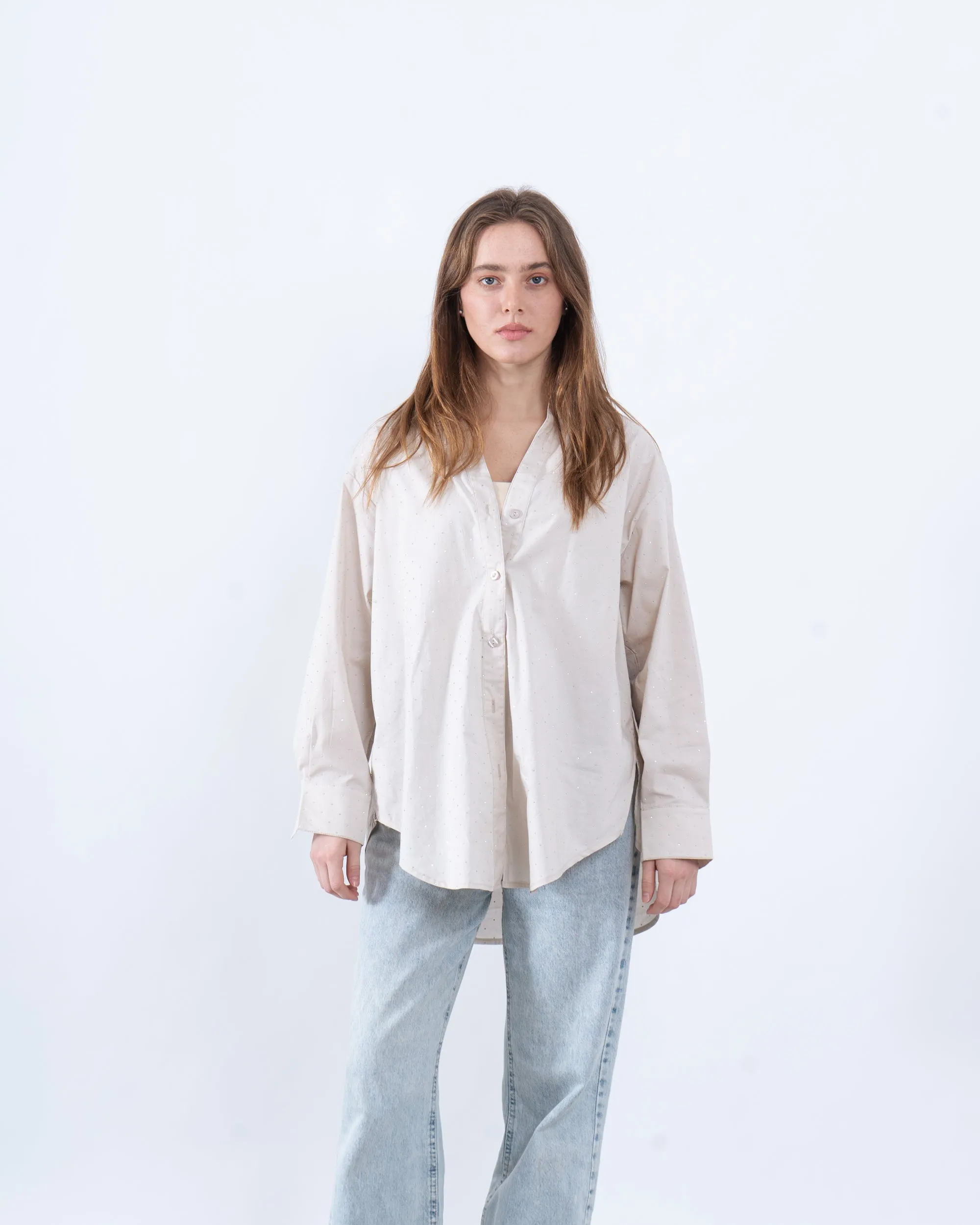 Embellished Sparkling Shirt
