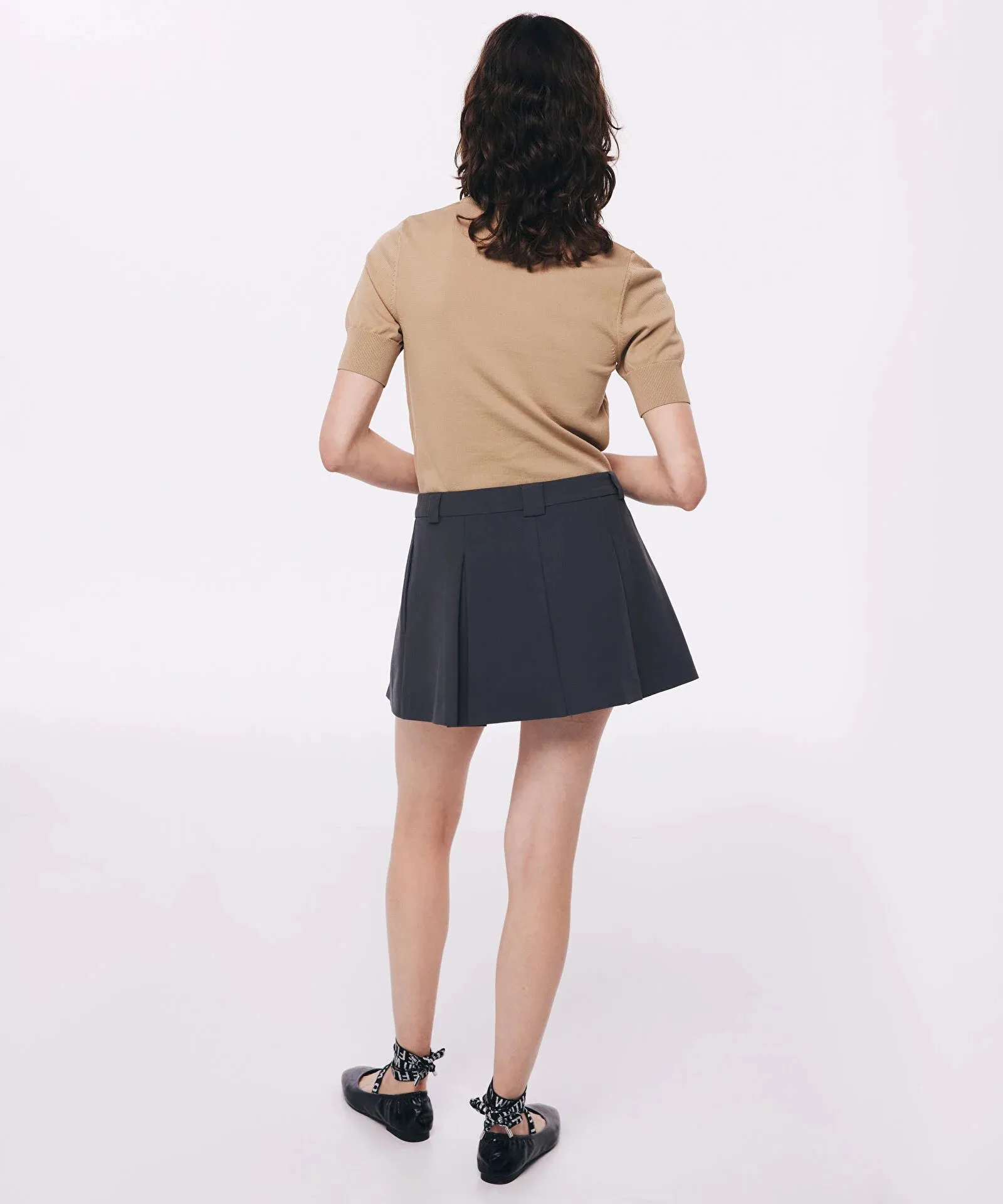 EMBROIDERED MINI SKIRT
