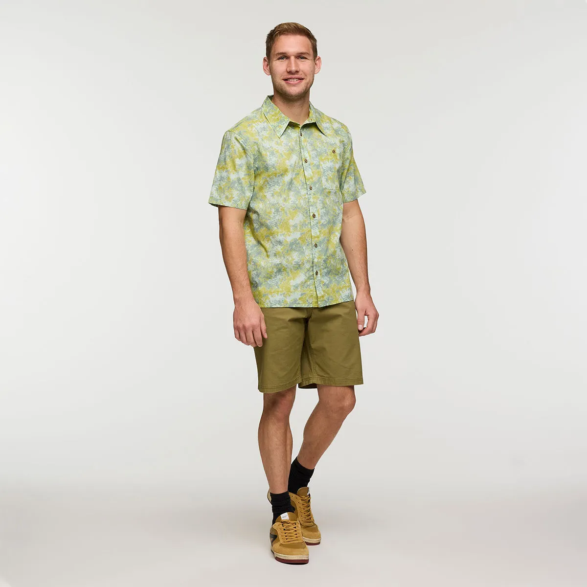 Estival Button Up Shirt Print - Men's