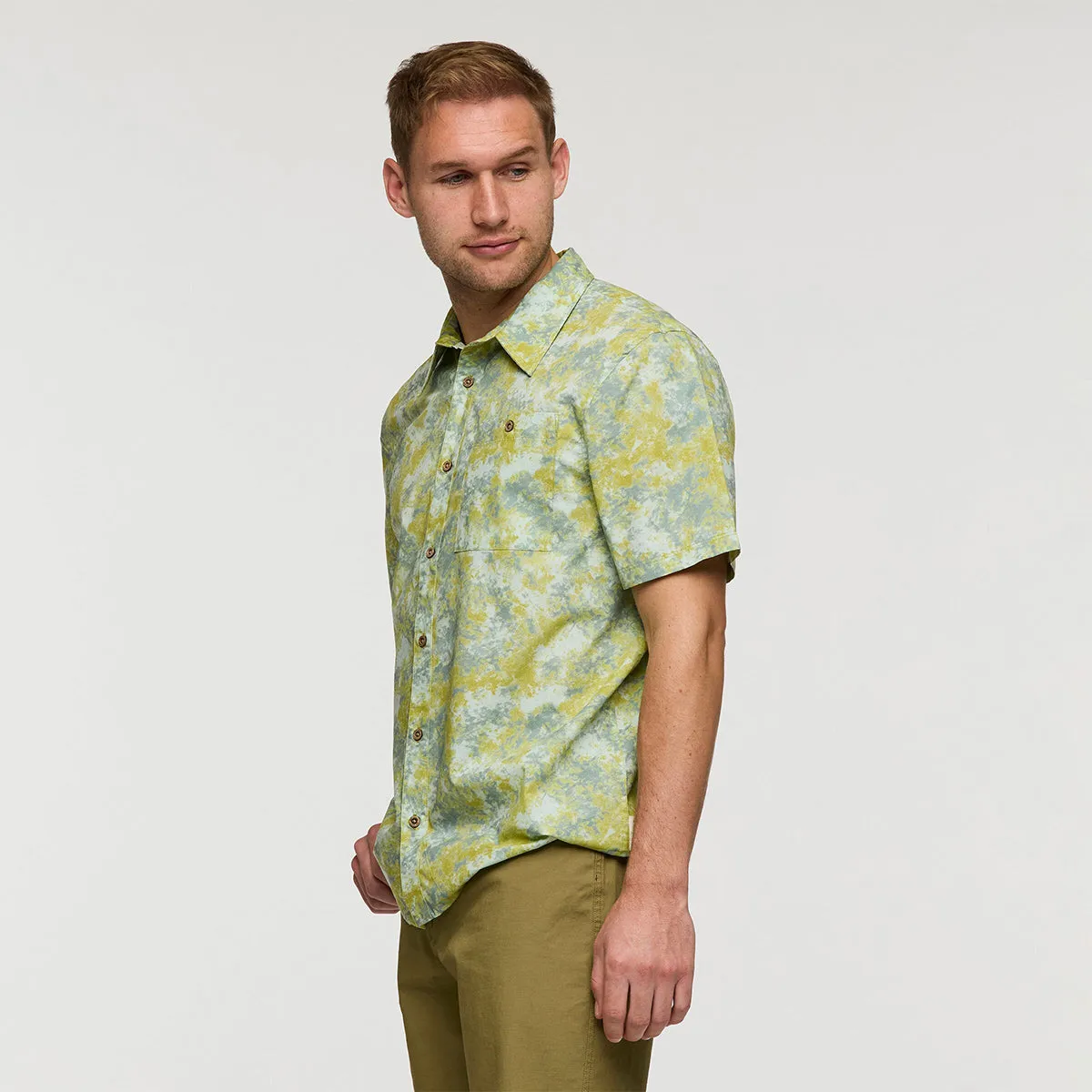 Estival Button Up Shirt Print - Men's