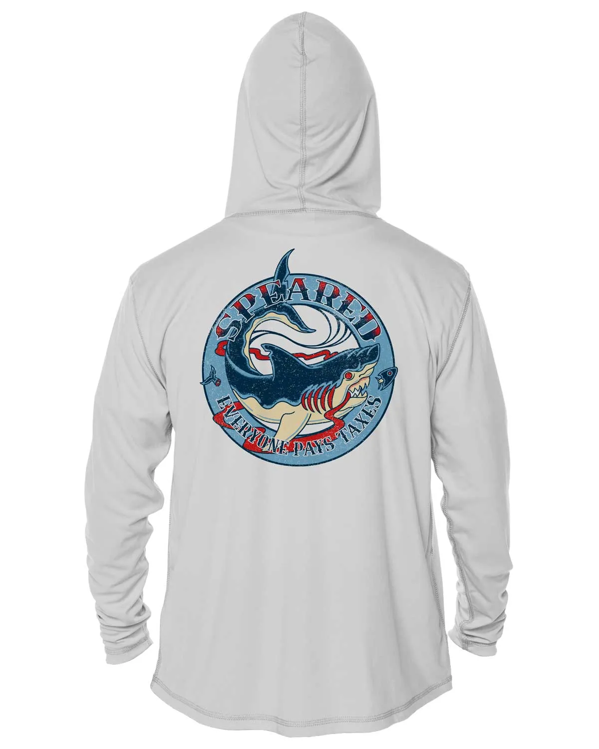 Everyone Pays Taxes UV UPF 50  Long Sleeve Hoodie